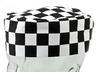 Chefs Black & White Catering Skull Cap (One Size)